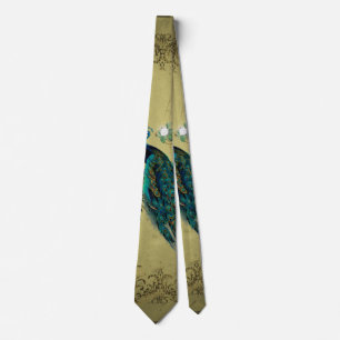 Pannor med blommor slips
