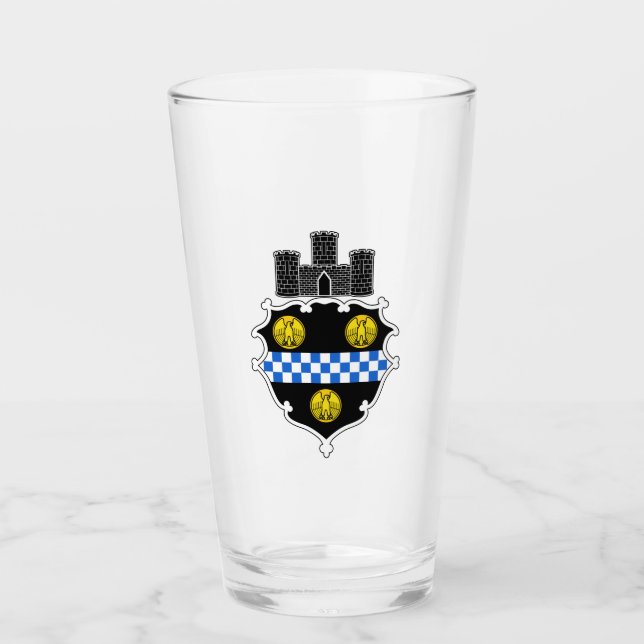 Pannsburghs emblem, Pennsylvania Glass Glaskopp (Framsida)