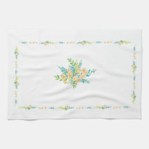 Paño con diseño "Flores del campo"