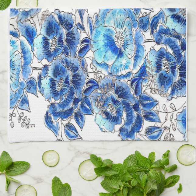 Paño de cocina Blue Kökshandduk (Vikta)