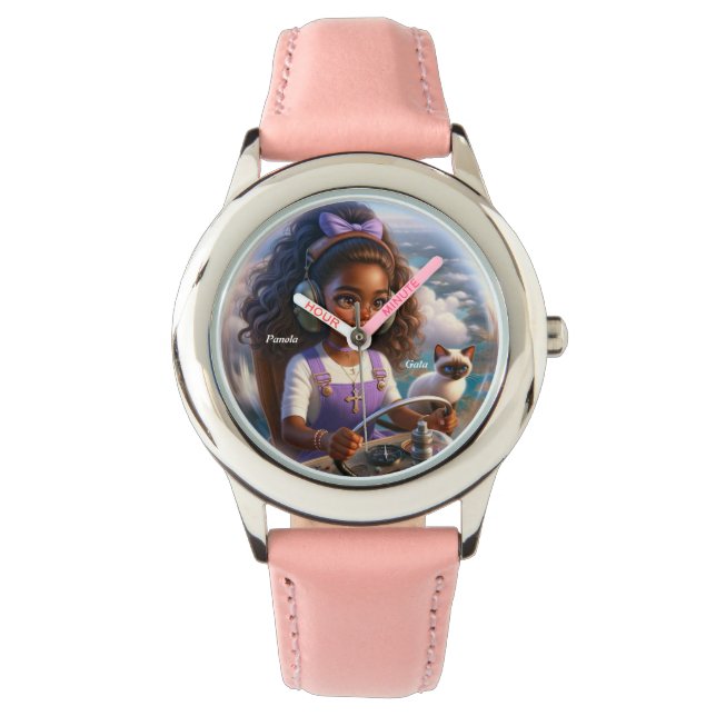 Panola and Gata Watch Armbandsur (Framsida)