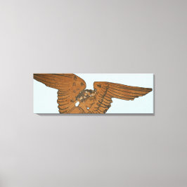 Panoply - den grekiske gudinna Nike nära-up Canvastryck