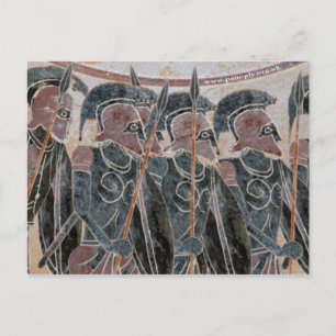 Panoply - Hoplites - uppbyggnad Vykort