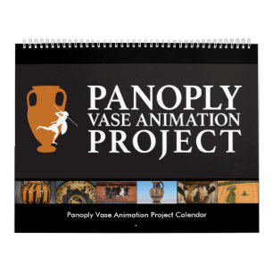 Panoplyvasanimeringen projekterar kalendern kalender