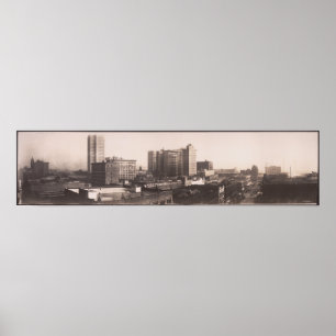 Panorama- 1916 beskådar, det långa fotoet för d poster