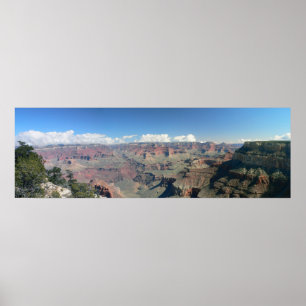 Panorama- affisch för grand Canyon