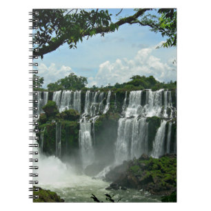 Panorama- av Iguazuet Falls Anteckningsbok