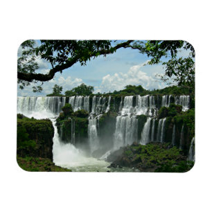 Panorama- av Iguazuet Falls Magnet