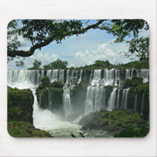 Panorama- av Iguazuet Falls Musmatta