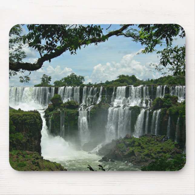Panorama- av Iguazuet Falls Musmatta (Framsidan)