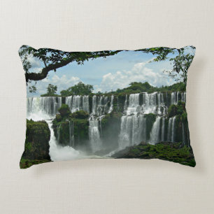 Panorama- av Iguazuet Falls Prydnadskudde