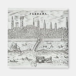 Panorama- beskåda av Ferrara Magnet
