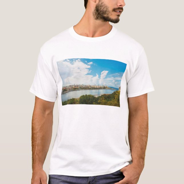 Panorama- beskåda av Havana, Kuba Tröja (Framsida)