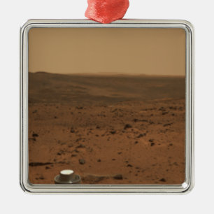 Panorama- beskåda av Mars 4 Julgransprydnad Metall