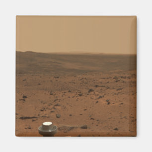 Panorama- beskåda av Mars 4 Magnet