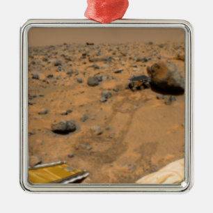 Panorama- beskåda av Mars 5 Julgransprydnad Metall