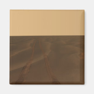 Panorama- beskåda av slättarna av Meridiani Magnet