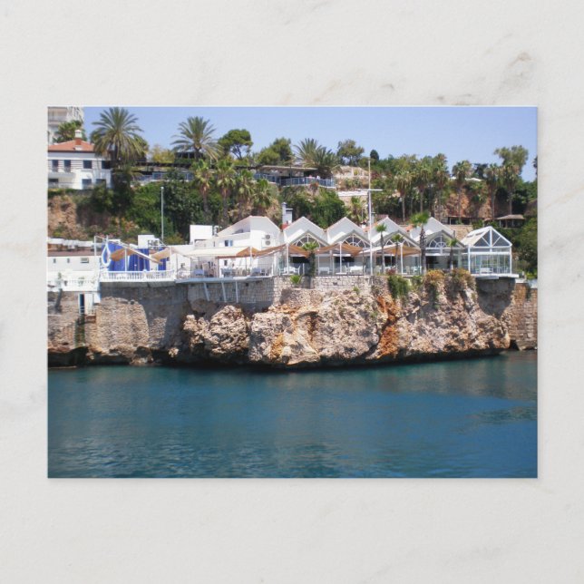 Panorama från den gamla staden Antalya Vykort (Framsida)