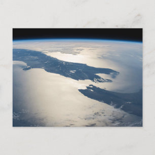 Panorama från rymdmarkering Cook Strait Vykort