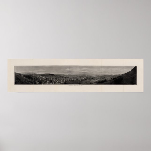 Panorama från Twin Peaks Poster (Framsidan)