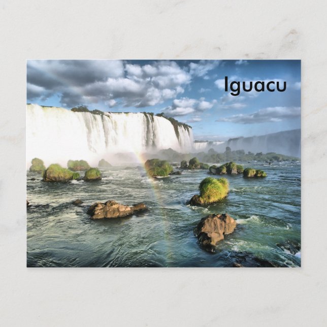 Panorama Iguacu faller Vykort (Framsida)