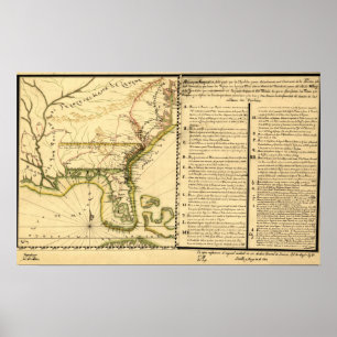 Panorama- karta (det spanska språket) poster
