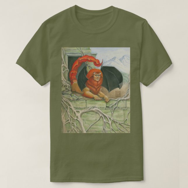 Panorama Manticore Version 1 T-Shirt (Design framsida)