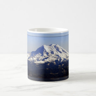 Panorama- Mount Rainier Magisk Mugg