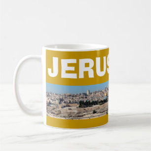 Panorama- mugg för JERUSALEM*