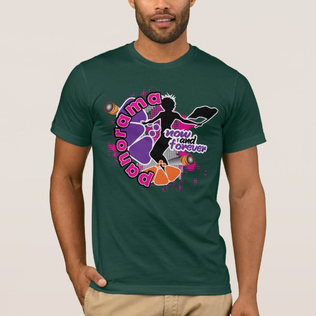 Panorama Nu & För alltid - Steelpan Tee Shirt (Framsida)