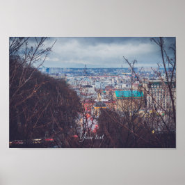 Panorama of Kyiv Poster