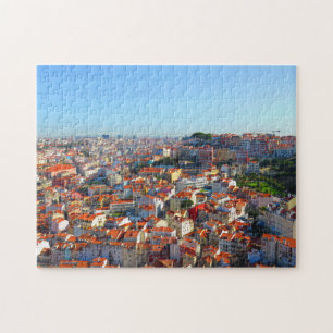 Panorama of Lisbon, Portugal Pussel