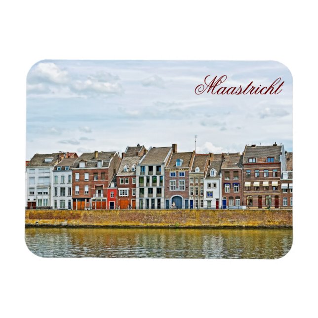 Panorama of Maastricht, Nederländerna Magnet (Horisontell)