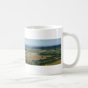Panorama of Rural German Landcape Kaffemugg