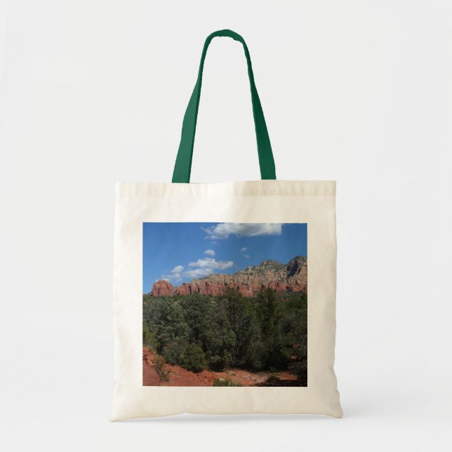 Panorama över röda klippor i Sedona Arizona Tygkasse (Framsidan)