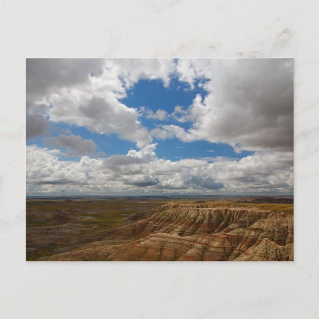 Panorama Point, Badlands nationalpark, SD Vykort (Framsida)