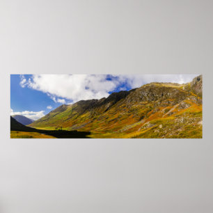 Panorama Poster från skotska högländer