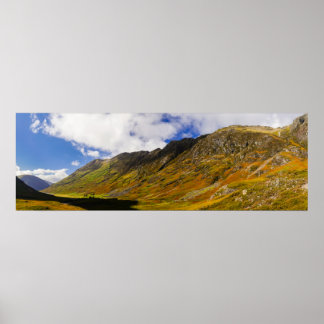 Panorama Poster från skotska högländer