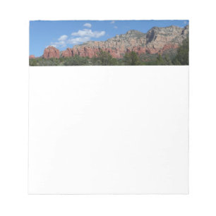 Panorama Red Sten i Sedona Arizona Anteckningsblock