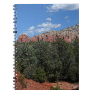 Panorama Red Sten i Sedona Arizona Anteckningsbok