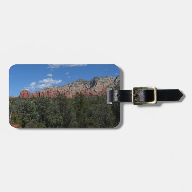 Panorama Red Sten i Sedona Arizona Bagagebricka (Horisontell Framsida)