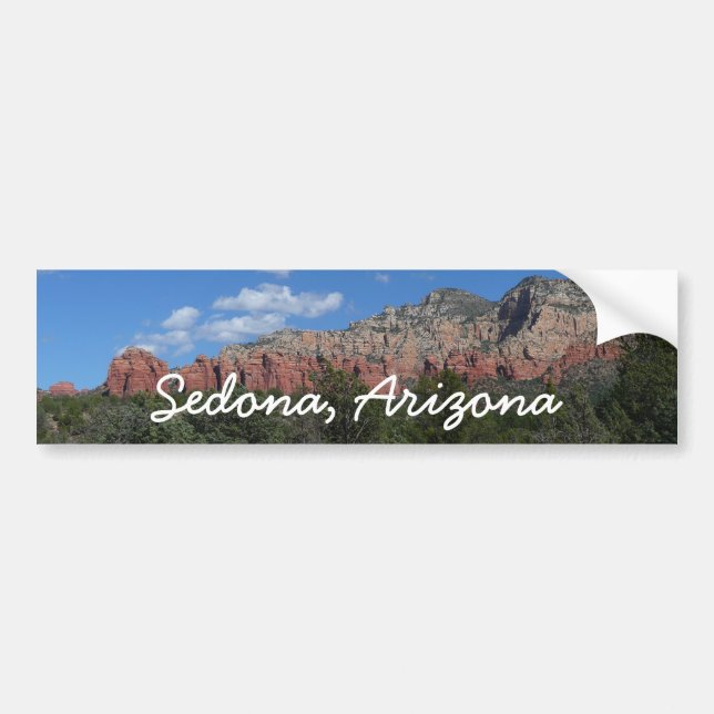 Panorama Red Sten i Sedona Arizona Bildekal (Framsidan)