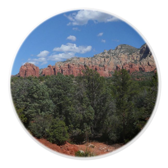Panorama Red Sten i Sedona Arizona Knopp (Framsidan)