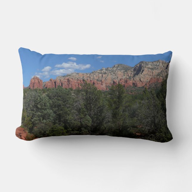 Panorama Red Sten i Sedona Arizona Lumbarkudde (Framsida)