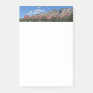 Panorama Red Sten i Sedona Arizona Post-it Block
