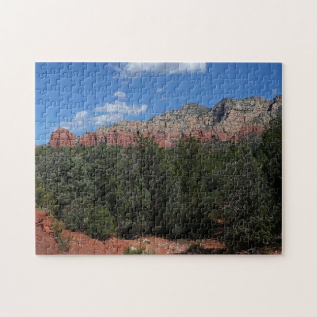 Panorama Red Sten i Sedona Arizona Pussel (Horisontell)