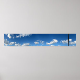 Panorama- strandmoln poster