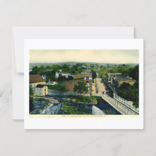 Panorama View of Clinton NJ 1910s Vykort