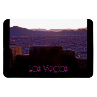 Panoramabergen Las Vegas View Flexible Magnet
