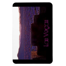 Panoramabergen Las Vegas View Flexible Magnet